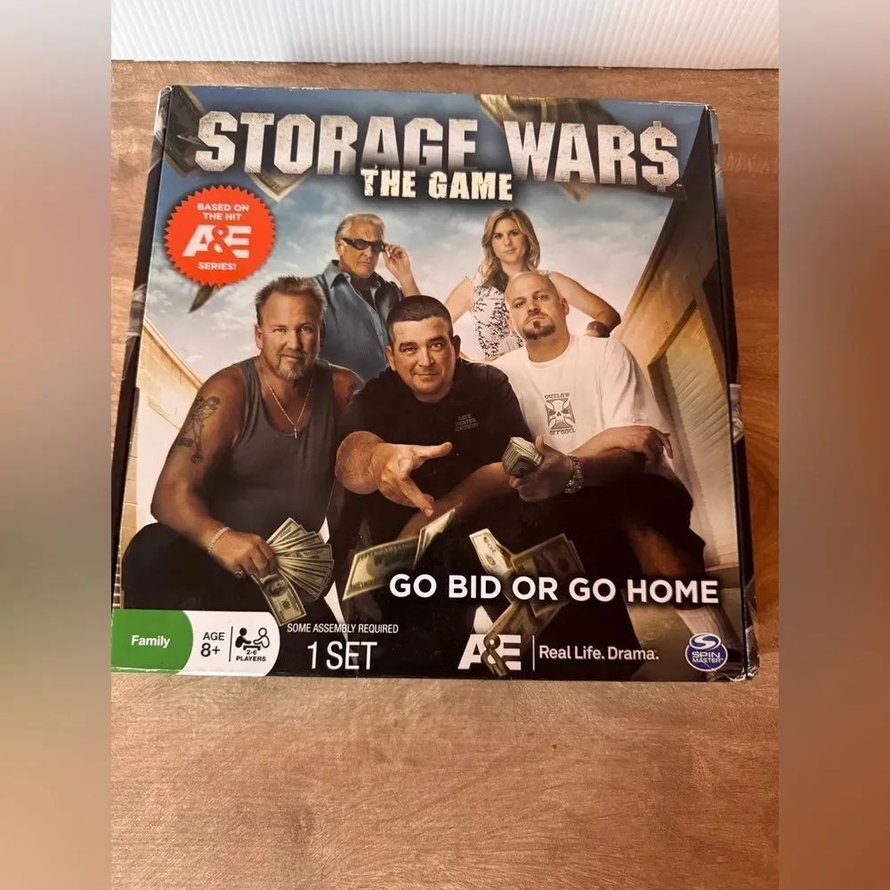 Storage Wars The Game Go Bid Or Go Home Family Game Complete Used